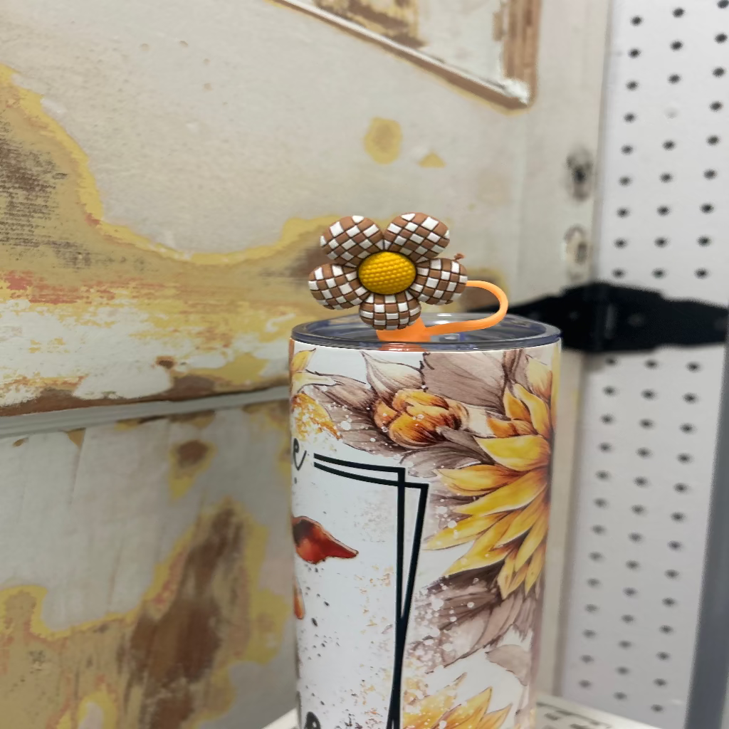 Flower Straw Topper
