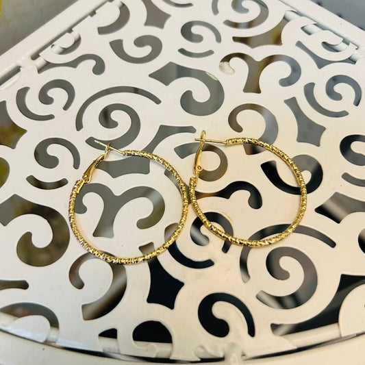 Caitlyn Hoop Earrings