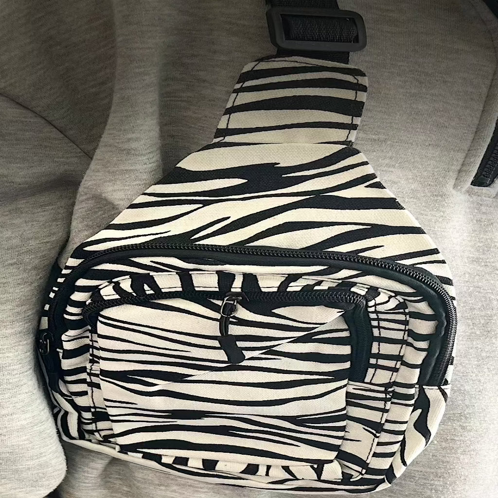Zebra Sling Bag