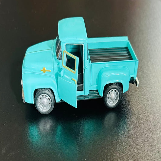 Turquoise Metal Truck