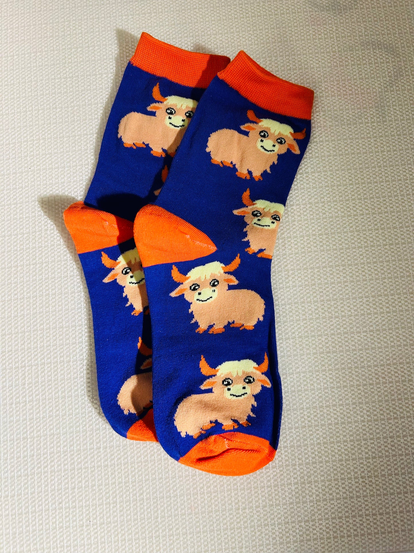 Highlander Cow Sock’s