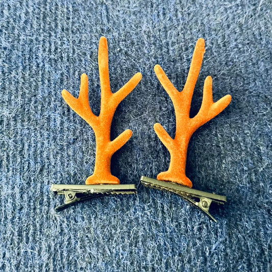 Antler Hair Clips