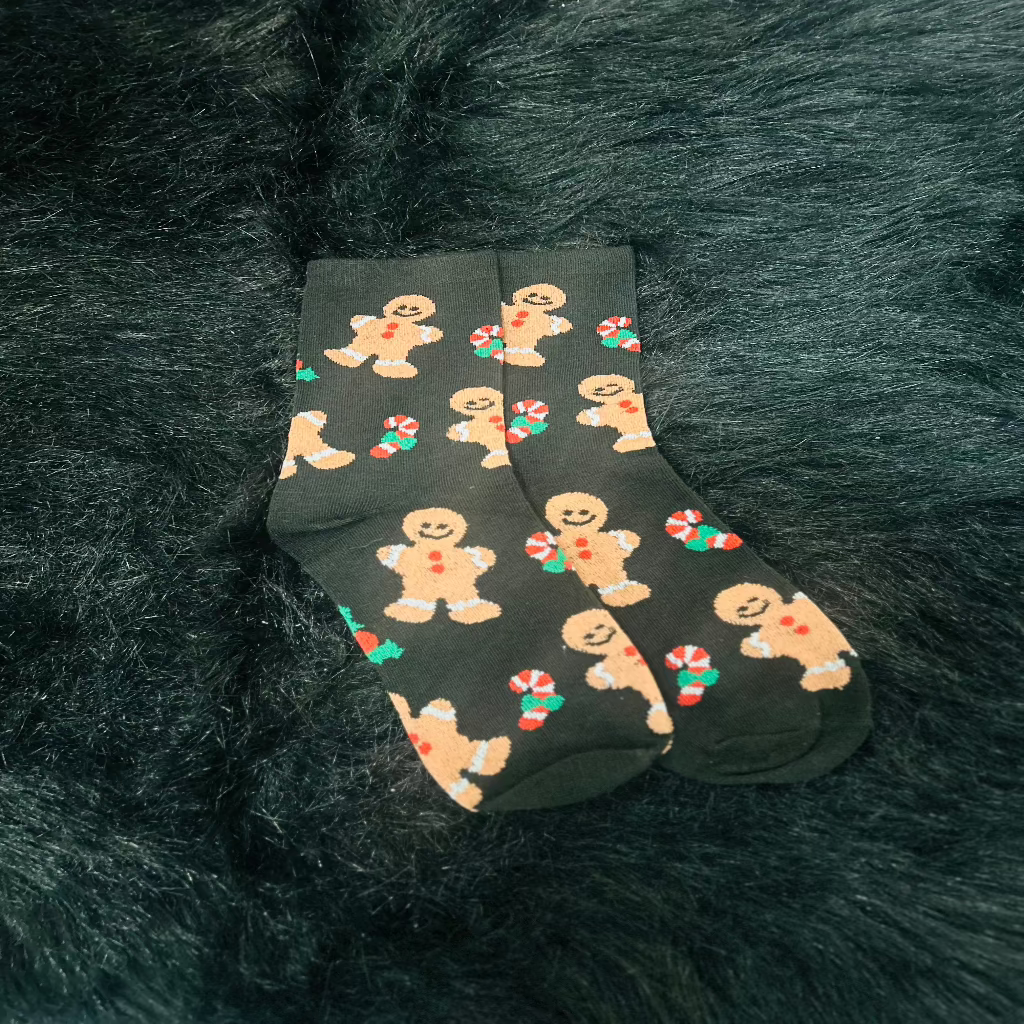 Gingerbread Man Socks