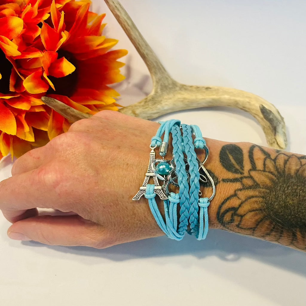 Eiffel Tower Bracelet