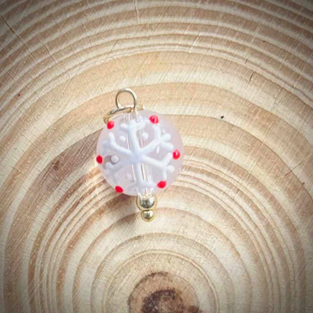 Snowflake Globe Charm