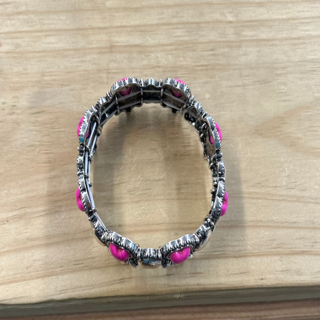 Pink Heart Bracelet