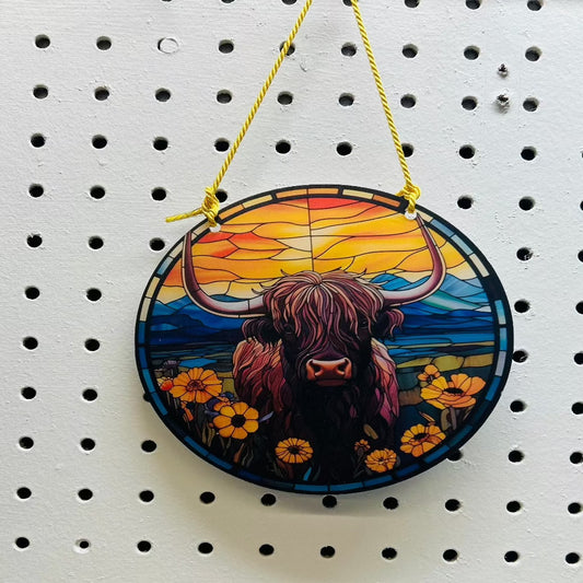 Savanna The Cow Suncatcher