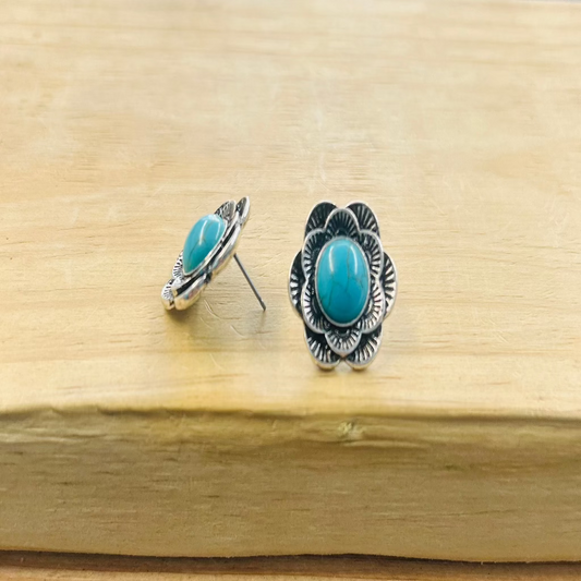 Flower Stud Earrings