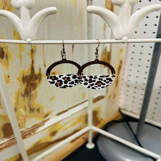 Hollow Round Earrings