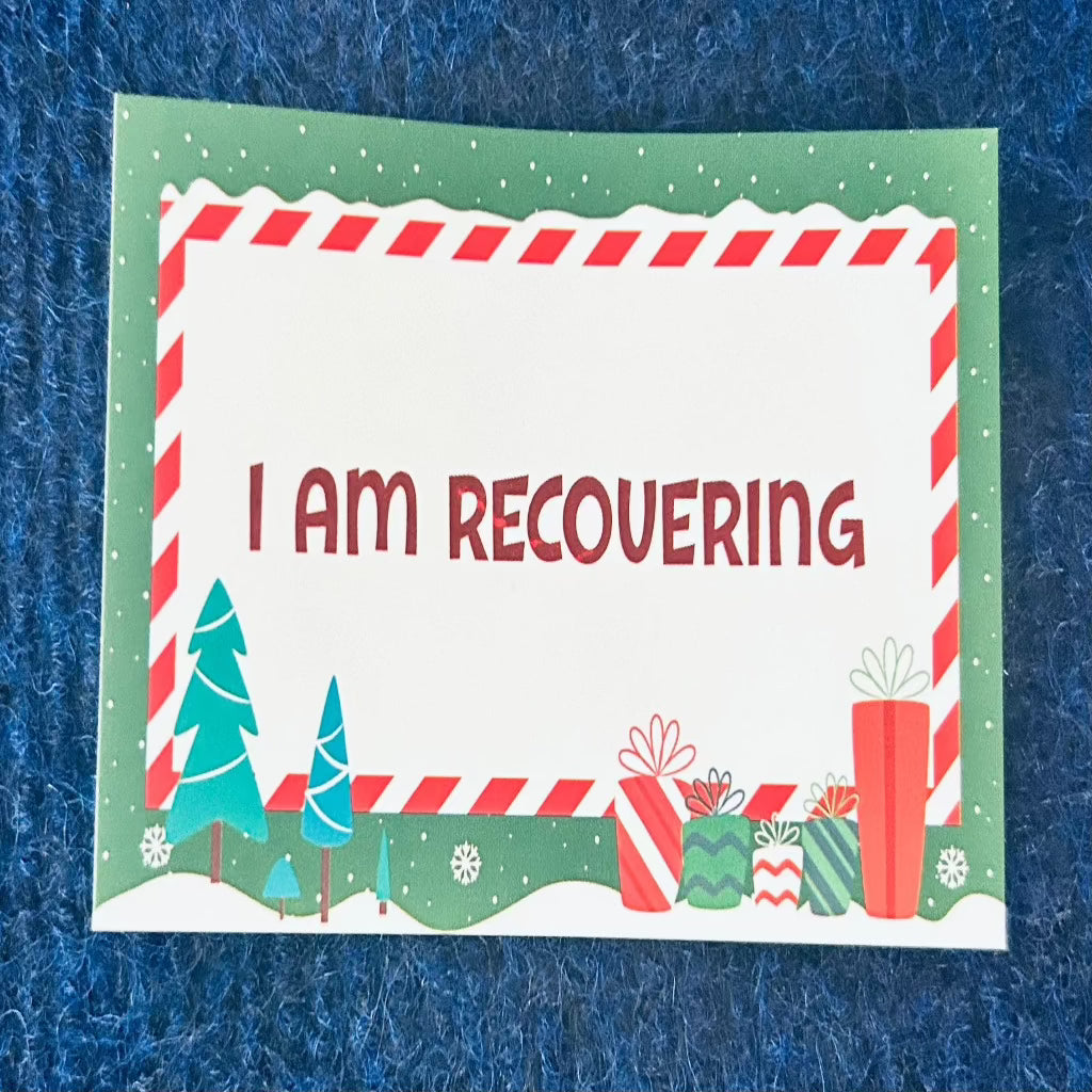 I’m Recovering