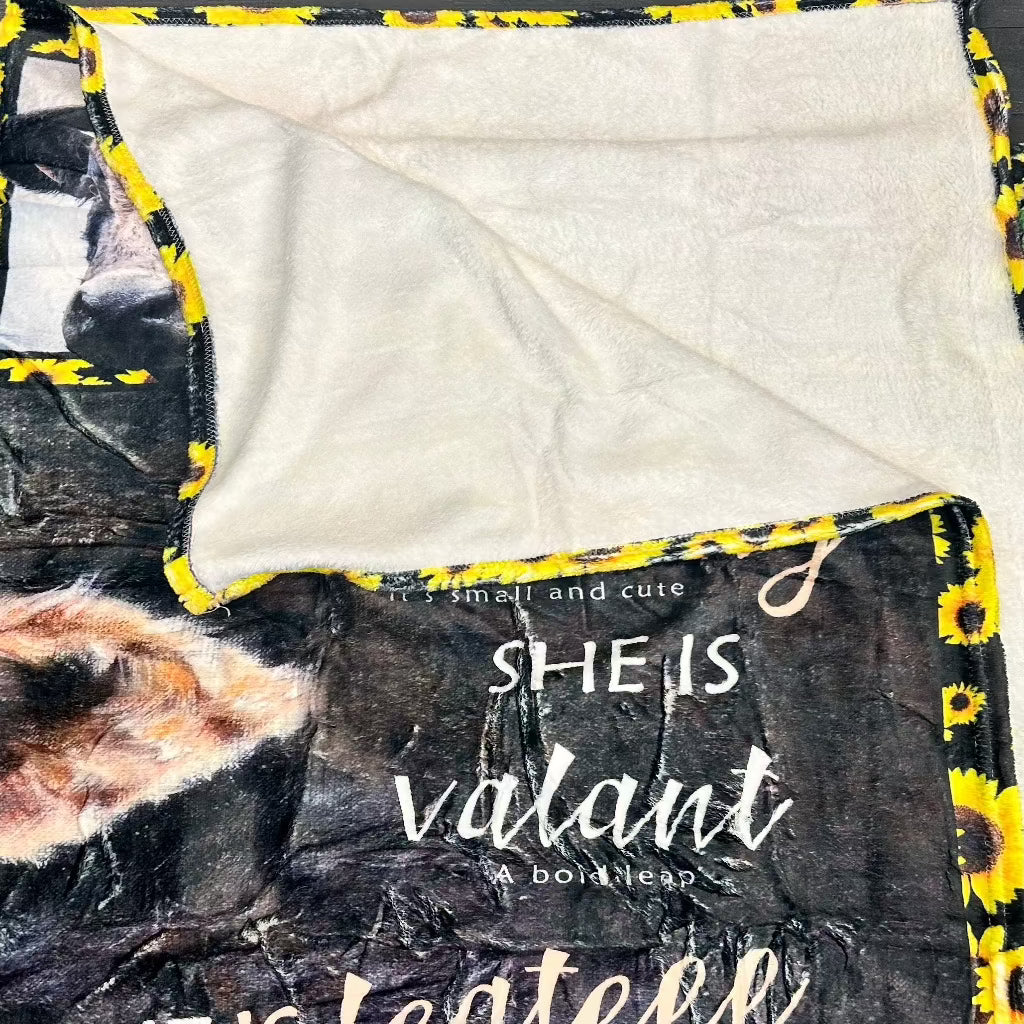 She Is Strong Blanket