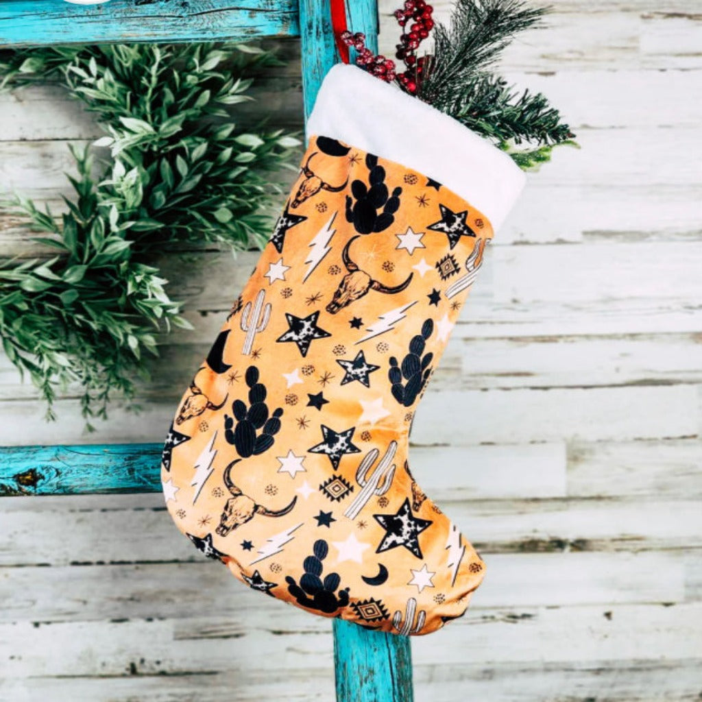 Western Collage Stocking