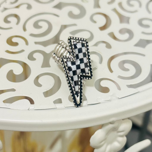 Silver Bolt Ring