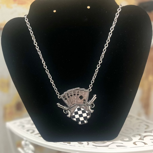 Ace Of Spades Necklace