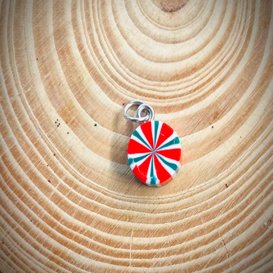 Peppermint Candy Charm