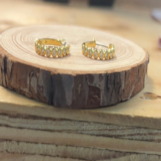 Beautiful Day Hoop Earrings