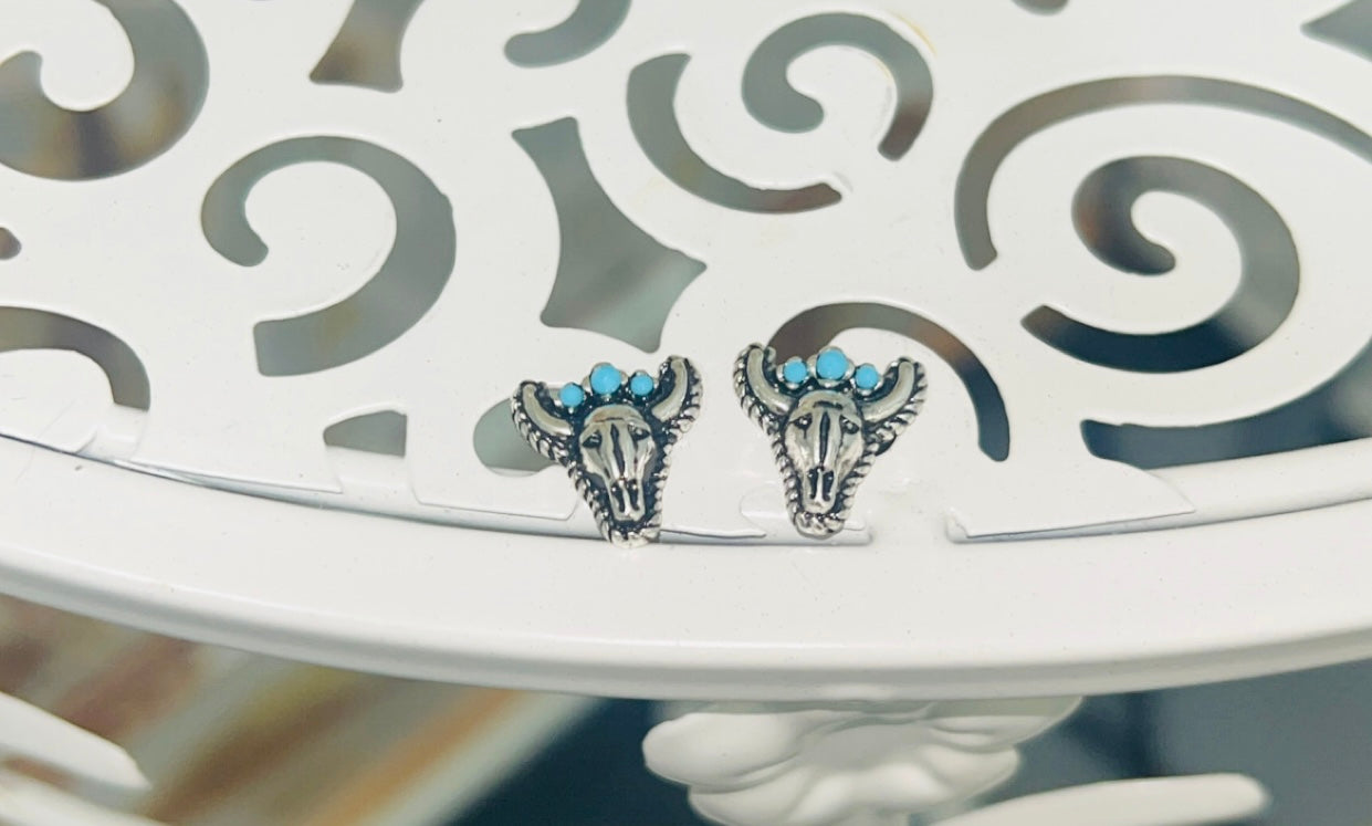 Longhorn Earrings