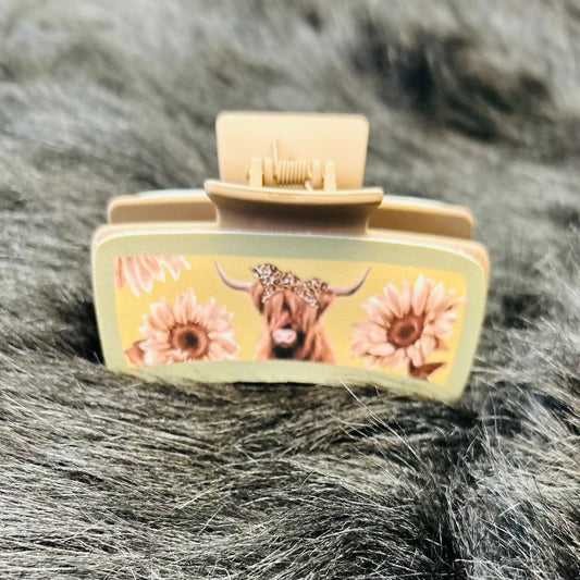Highland Cow Hair Claw