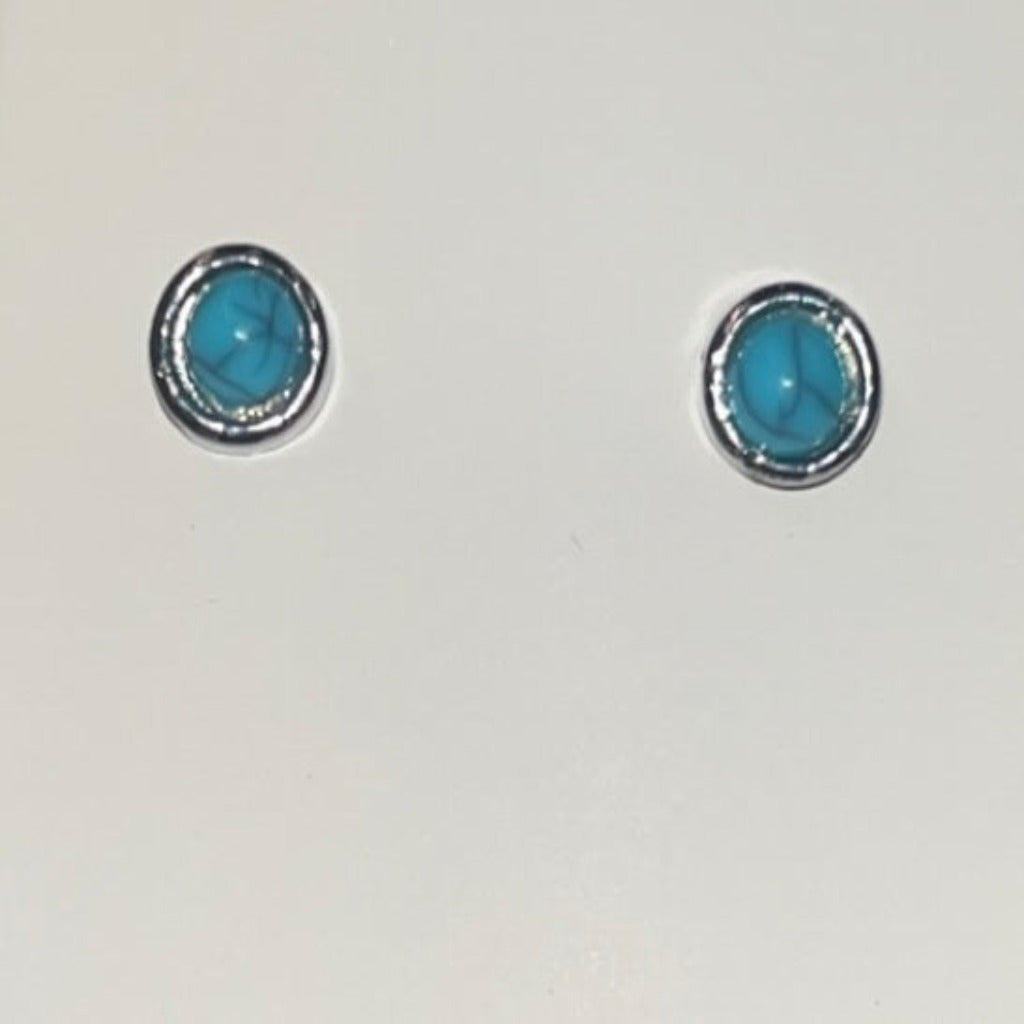 Turquoise Stud Earrings
