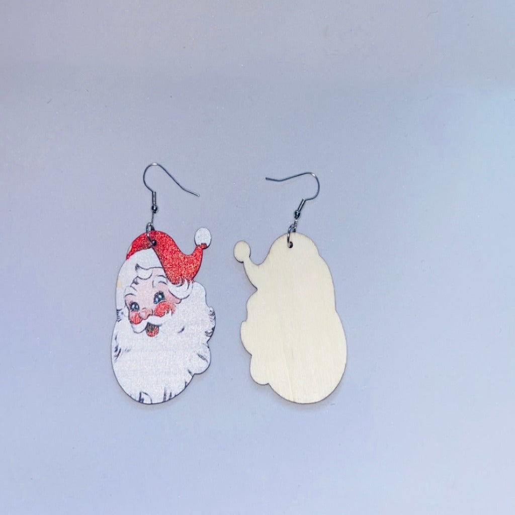 Santa Earrings