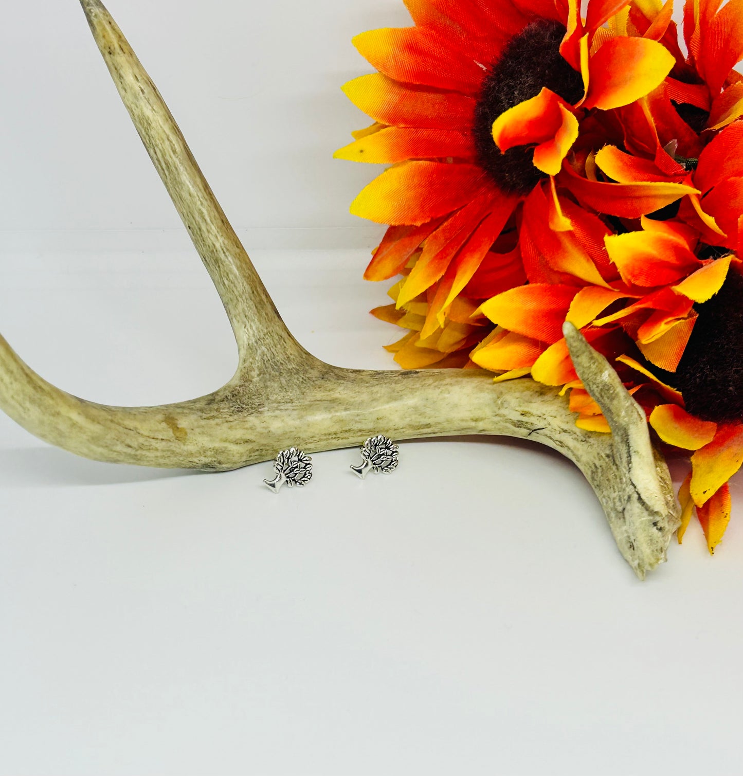 Tree Stud Earrings
