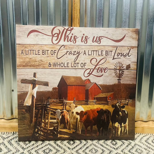 Whole lot Of Love Wall Picture