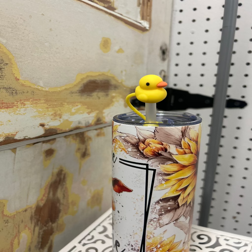 Duck Straw Topper