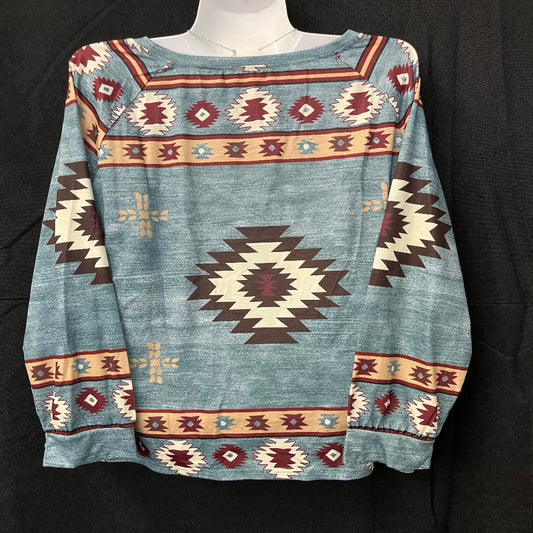 Cow Head Long Sleeve Shirt