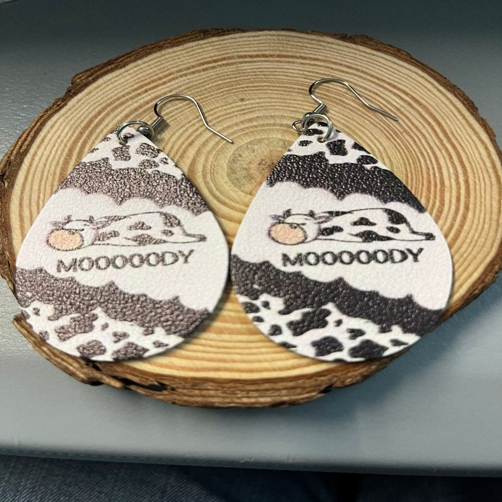 Mooooody Earrings
