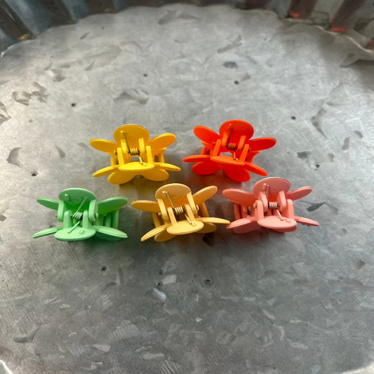 Mini Flower Hair Claw