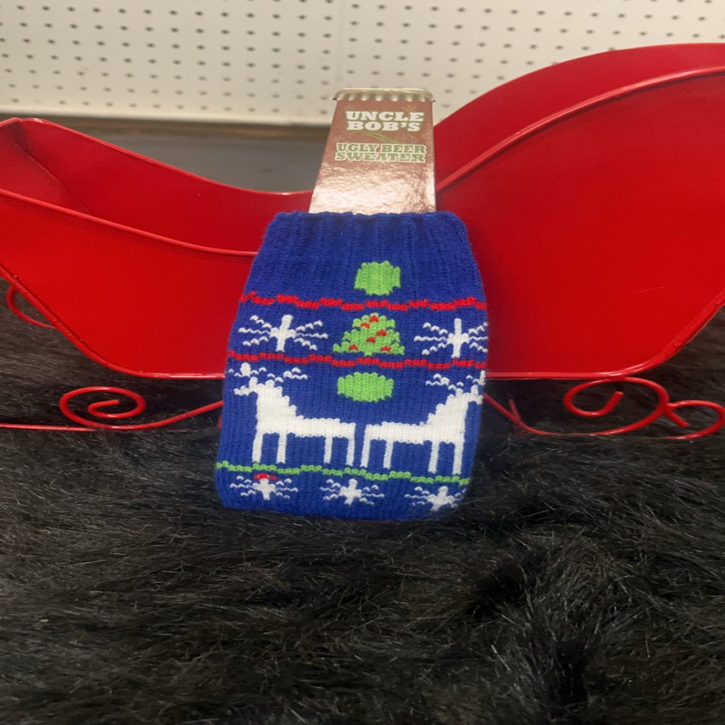 Holiday Beer Bottle Sweater