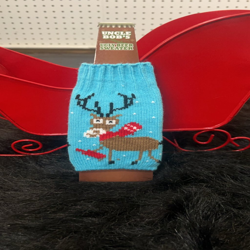 Holiday Beer Bottle Sweater