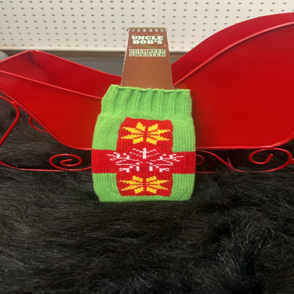 Holiday Beer Bottle Sweater