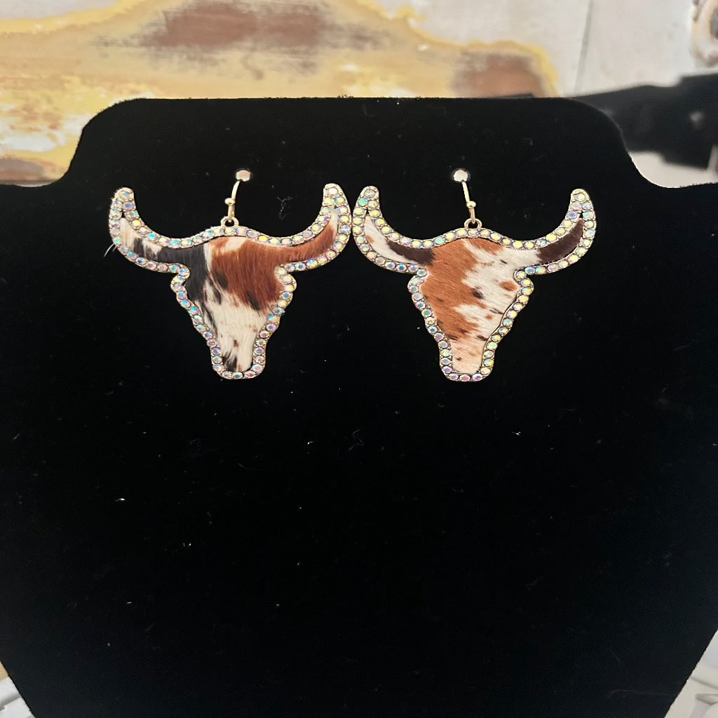 Silver Strike Earrings