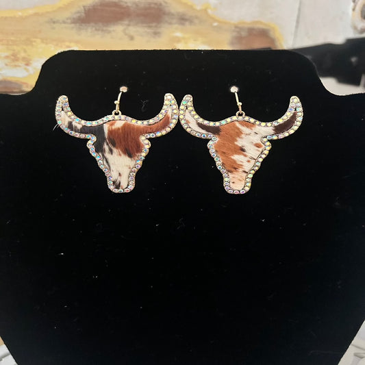 Silver Strike Earrings