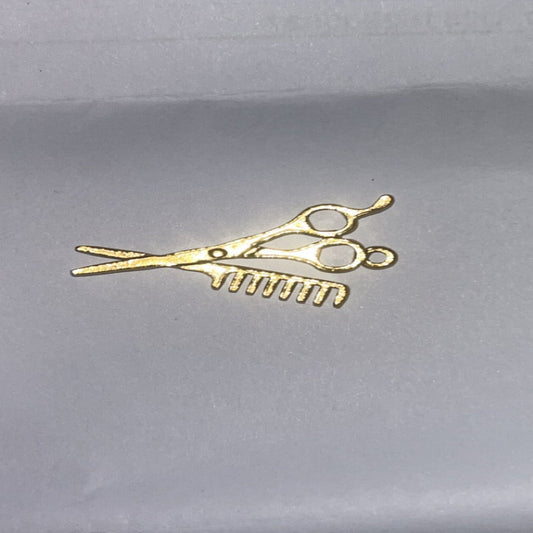 Comb/Scissors Charm