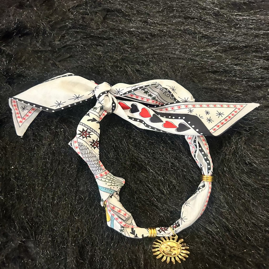 Scarf Charm Necklace