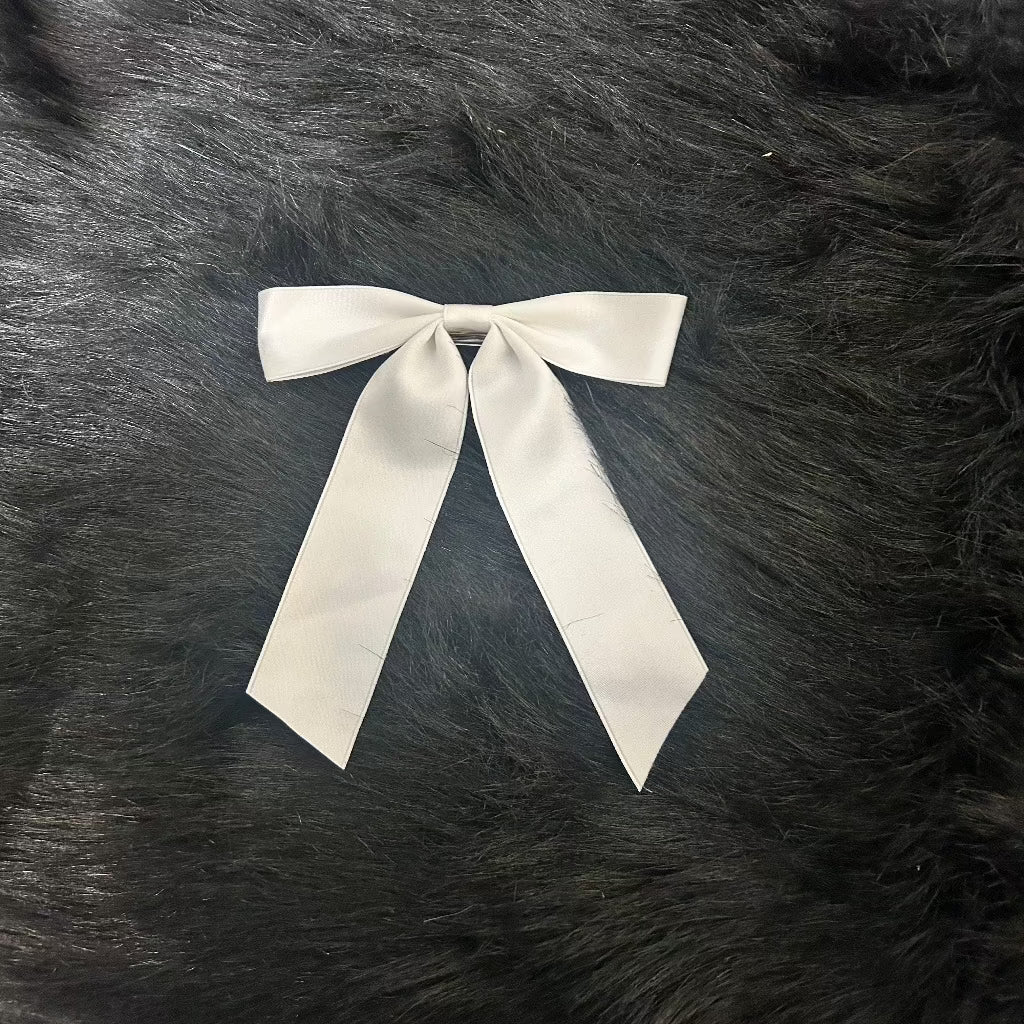 White Hair Bow