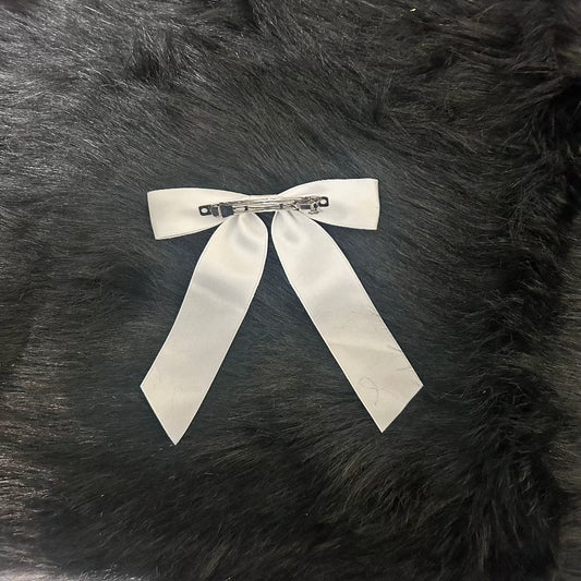 White Hair Bow
