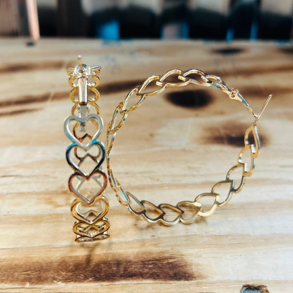 Massachusetts Hoop Earrings
