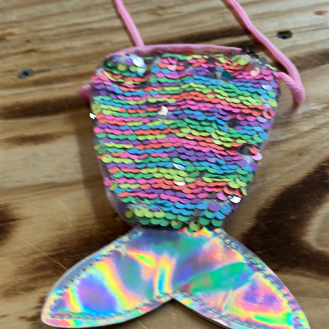 Girls, sequence, mermaid tale, Purse
