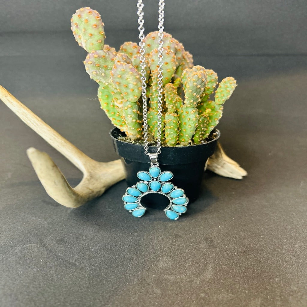 Landon Squash Blossom Necklace