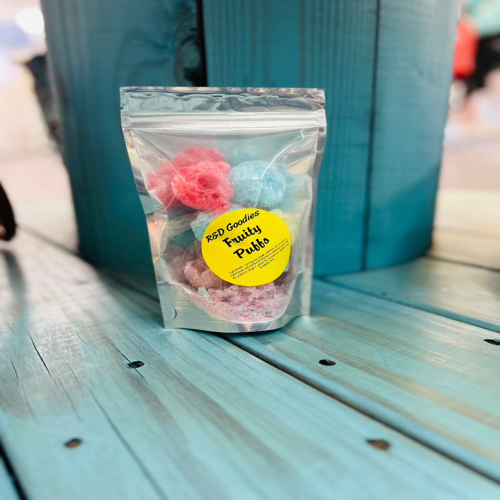 Fruity Puffs Freeze Dried Candy