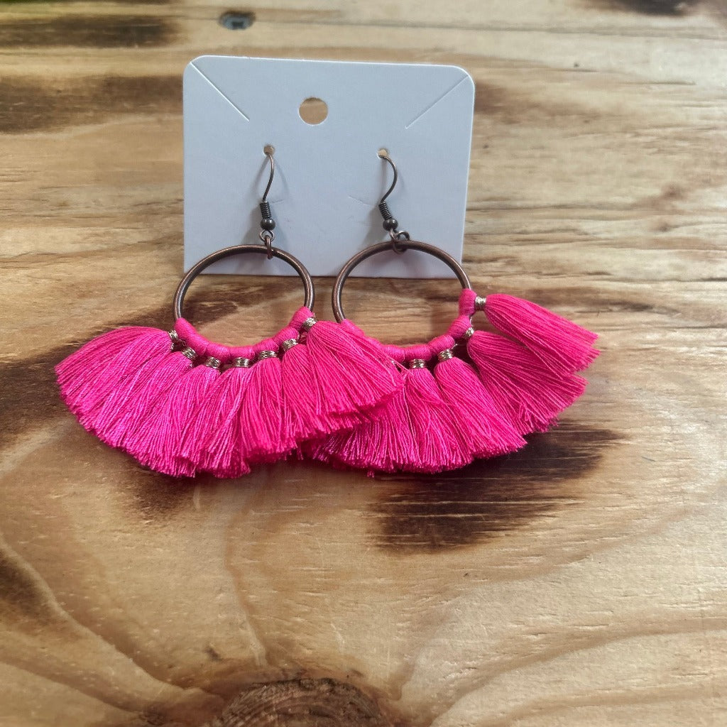 Barbie Girl Fringe Earrings