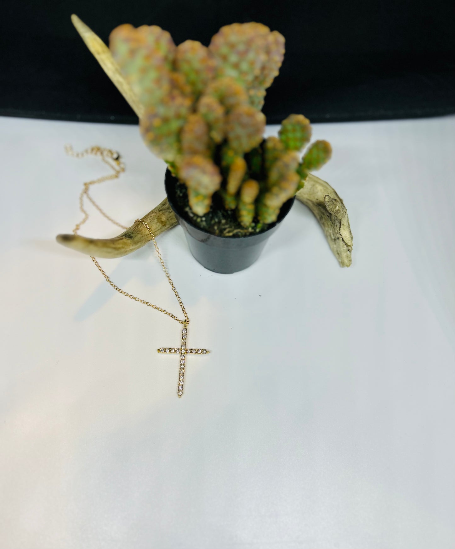 Whitney Cross Necklace