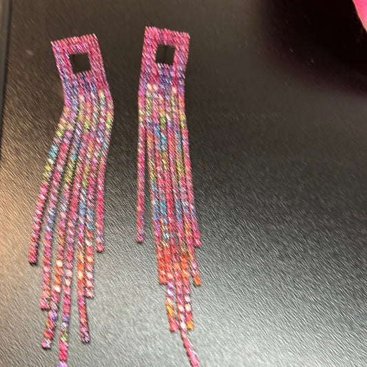 Michelle Rhinestone Earrings