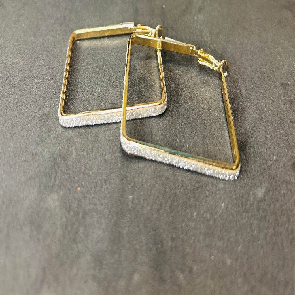 Sleek Chic Square Earrings