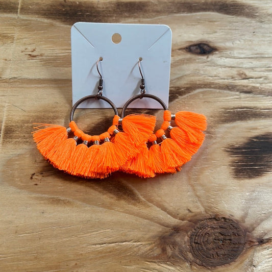 Barbie Girl Fringe Earrings