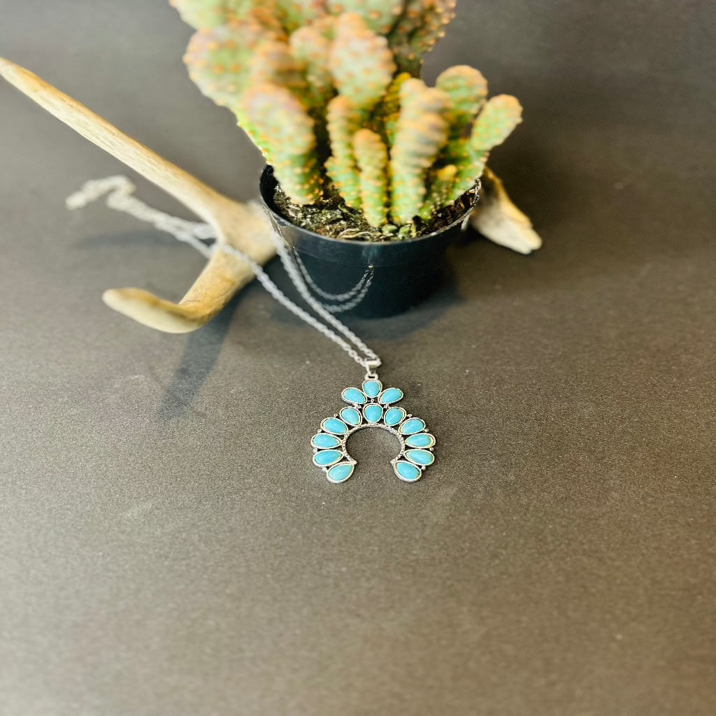 Landon Squash Blossom Necklace