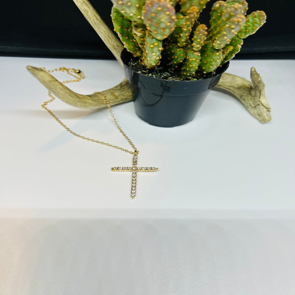 Whitney Cross Necklace